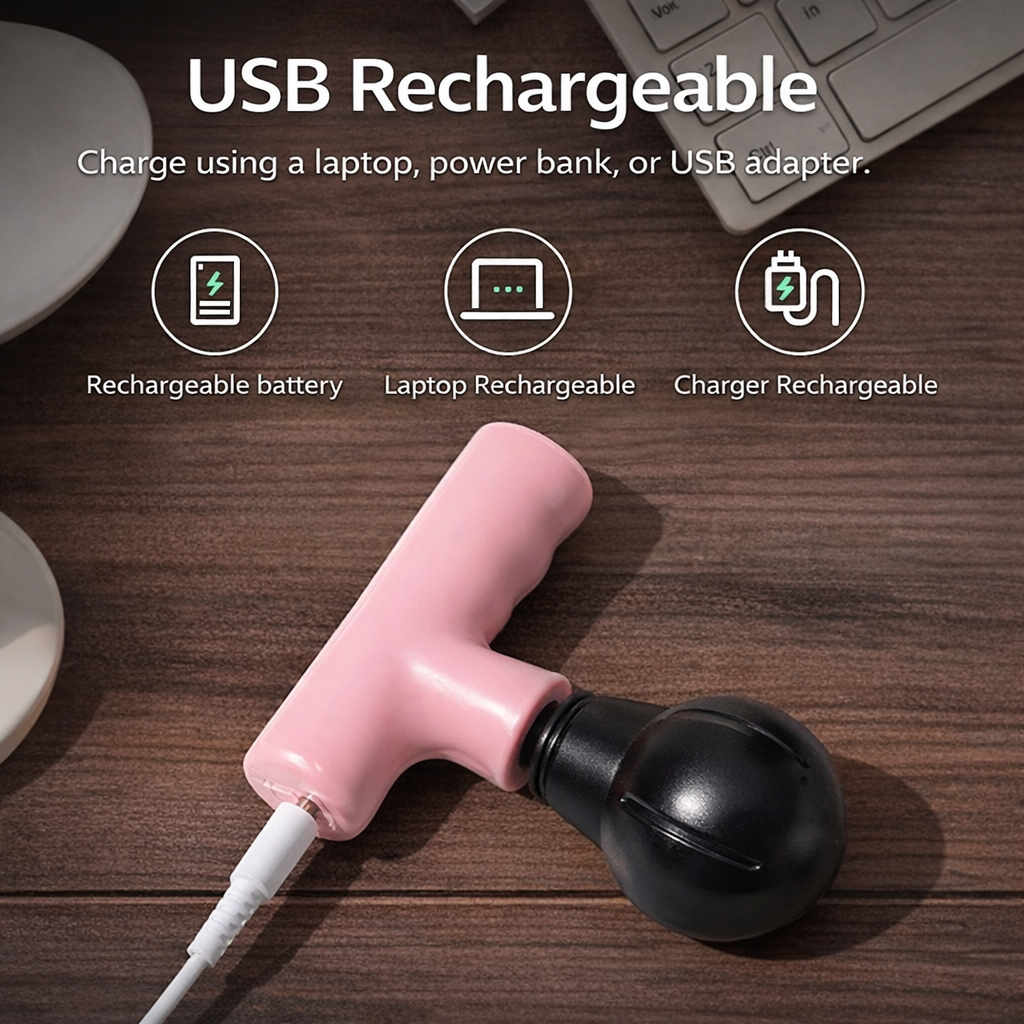 Mini Facial Gun Deep Muscle Massager